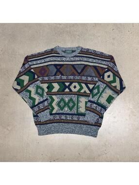 Campus Men's Grey and Multi Jumper